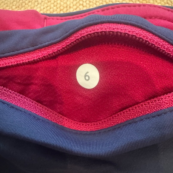 Lululemon Athletica Size 6 Speed Up Multicolor Floral Running Shorts EUC - Picture 4 of 7